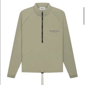 Fear of God essentials half zip track jacket